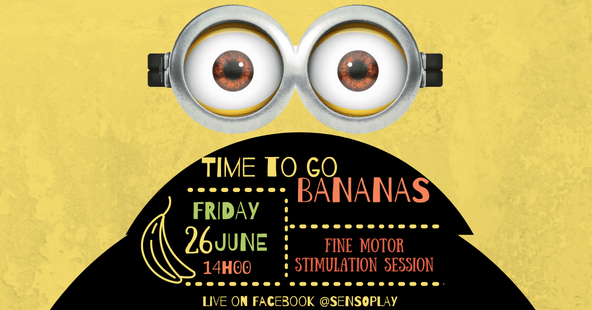 Fine Motor Stimulation Session Minion Theme